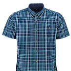Camisa Beverly Hills Mangas Cortas Cuadros Para Caballeros by Beverly Hills