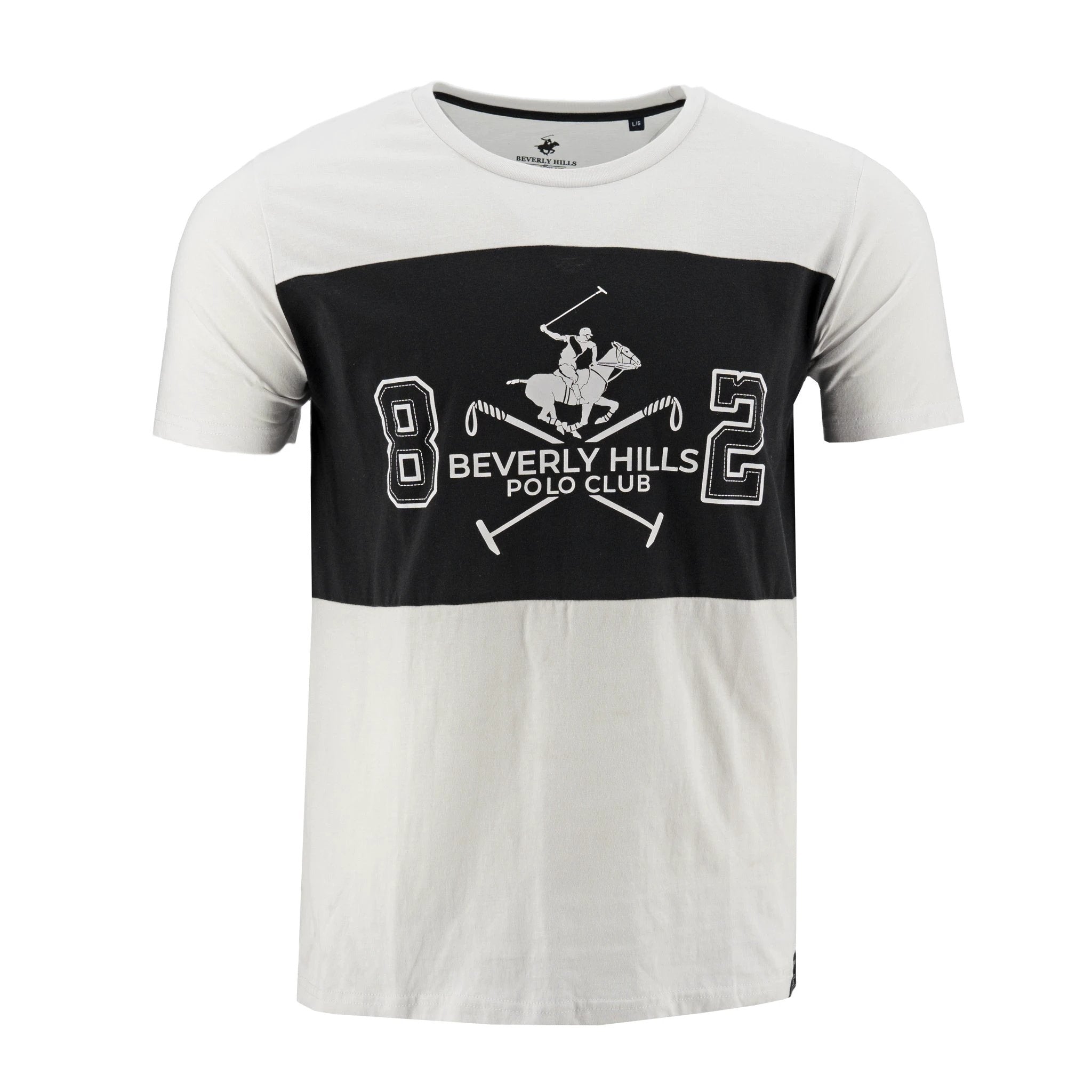 Camiseta Beverly Hills Mangas Cortas Estampado Para Caballeros by Beverly Hills