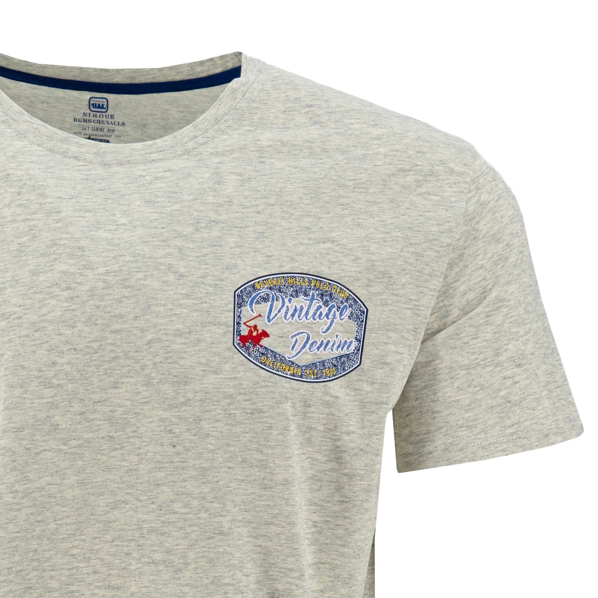 Camiseta Beverly Hills Mangas Cortas Estampada Para Caballeros by Beverly Hills