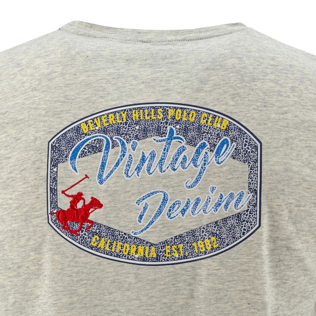 Camiseta Beverly Hills Mangas Cortas Estampada Para Caballeros by Beverly Hills