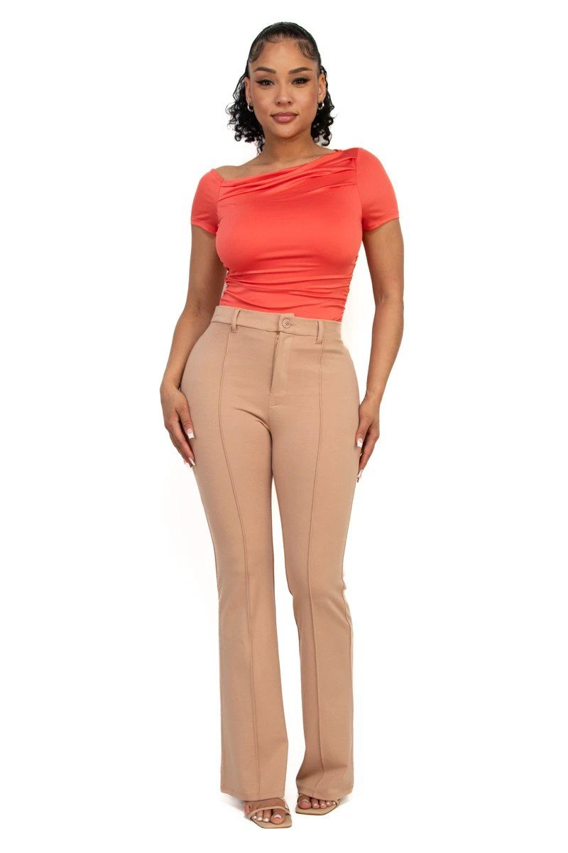 Blusa Blashe Mangas Cortas Lisa Para Damas by Iris