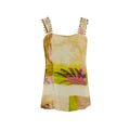 Blusa Badgley Mischka sin Mangas Palmas para Damas