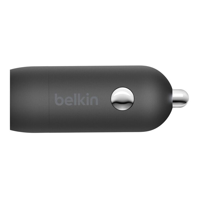 Belkin 20W USB-C PD Car Charger - Black