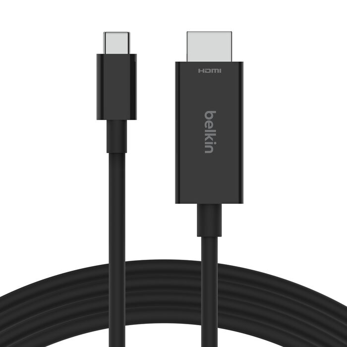 Belkin 2mt USB-C to HDMI 2.1 Cable - Black