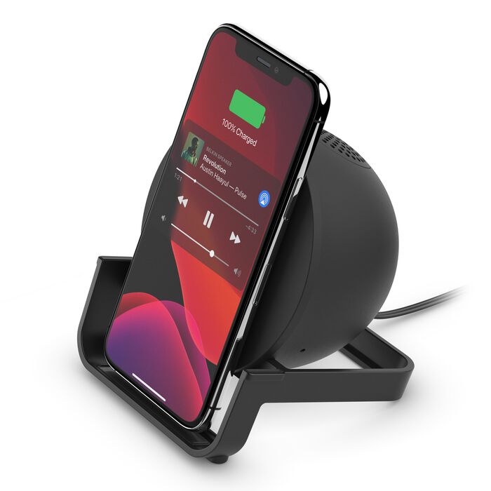 Belkin BOOST CHARGE Wireless Charging Stand 10W+Speaker