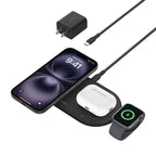 Belkin BoostCharge Pro 3-in-1 Magnetic Wireless Charging Pad with Qi2