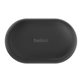 Belkin SoundForm ClearFit True Wireless Open-Ear Earbuds (Black)