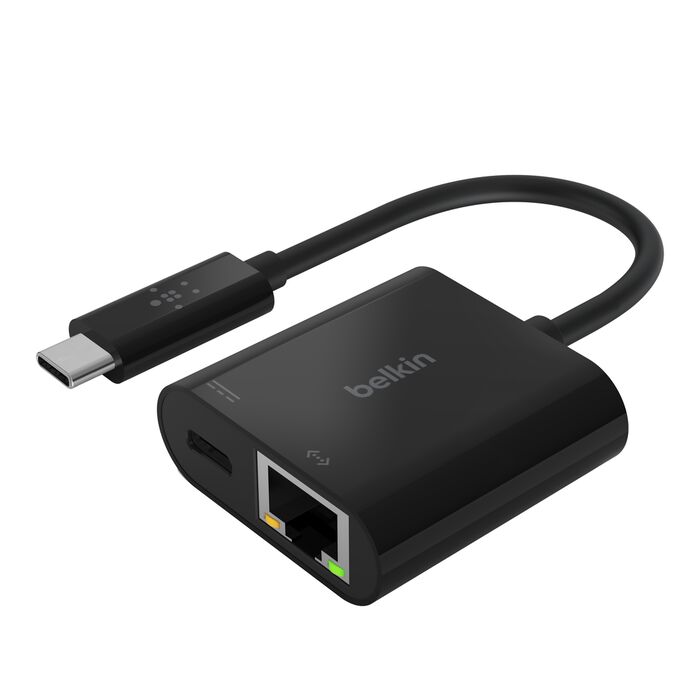 Belkin Adaptador USB-C a Ethernet + carga