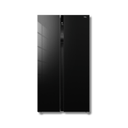 Nevera Side by Side TCL P520SBGB 18 Pies Cúbicos Inverter Glass Black