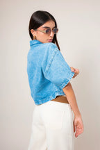 CAMISA DENIM CROP E-M 8148.