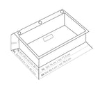 Fregador DRIJA Acero Inoxidable CAPRI 76