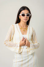 CARDIGAN EFECTO CROCHET B-M 9377.