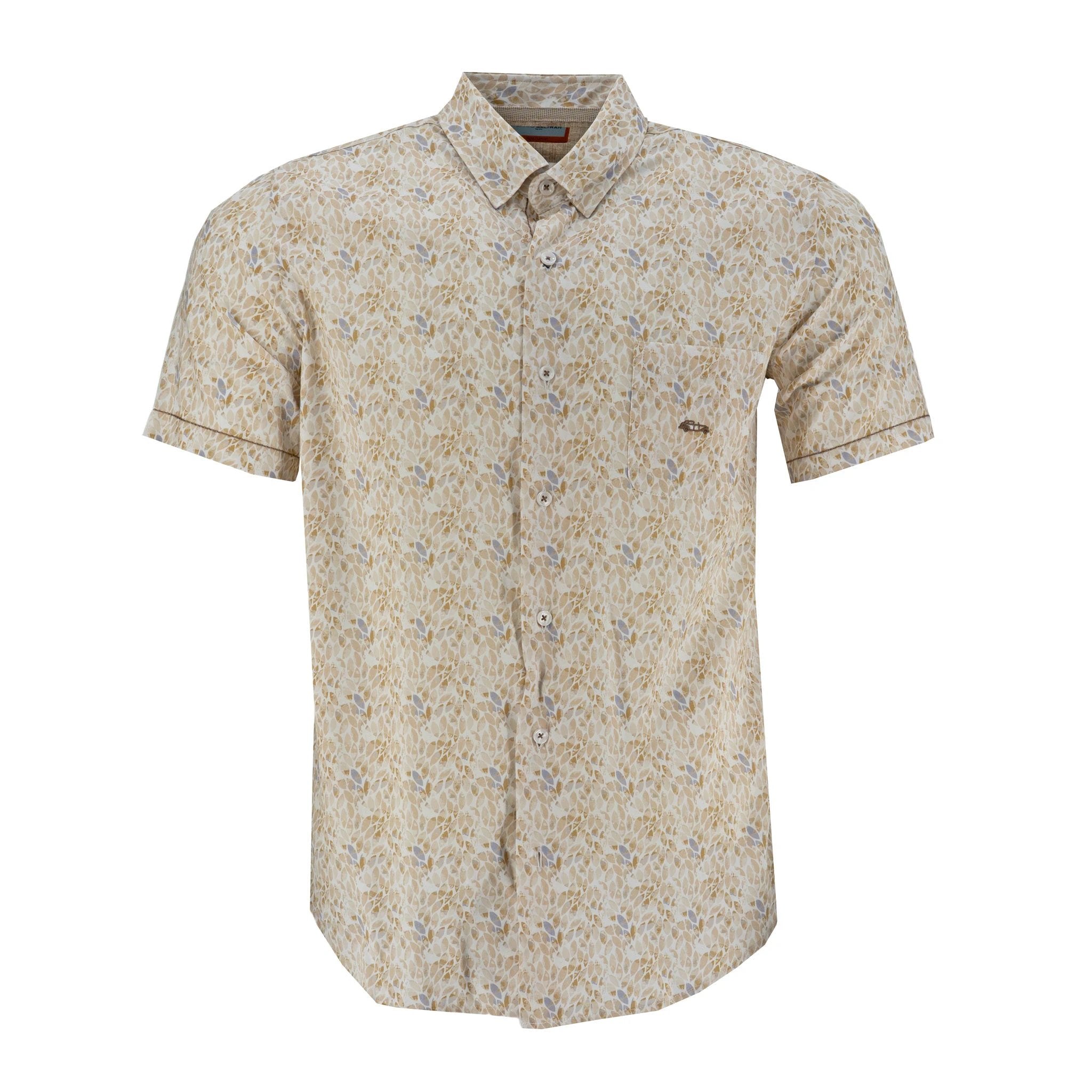 Camisa Dario Beltran Mangas Cortas Estampada Para Caballeros by Dario Beltran