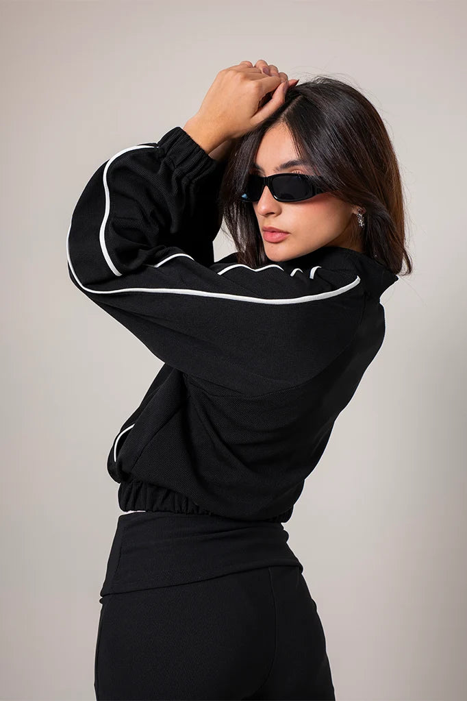 CHAQUETA CUELLO ALTO B-F 8575.