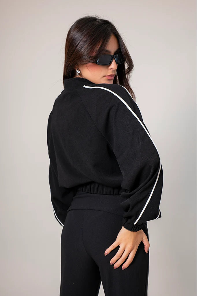 CHAQUETA CUELLO ALTO B-F 8575.