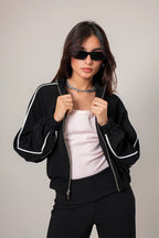 CHAQUETA CUELLO ALTO B-F 8575.