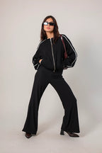 CHAQUETA CUELLO ALTO B-F 8575.