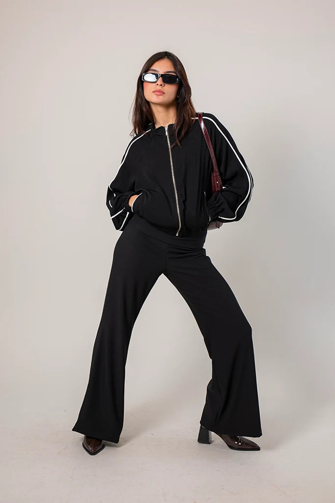 CHAQUETA CUELLO ALTO B-F 8575.