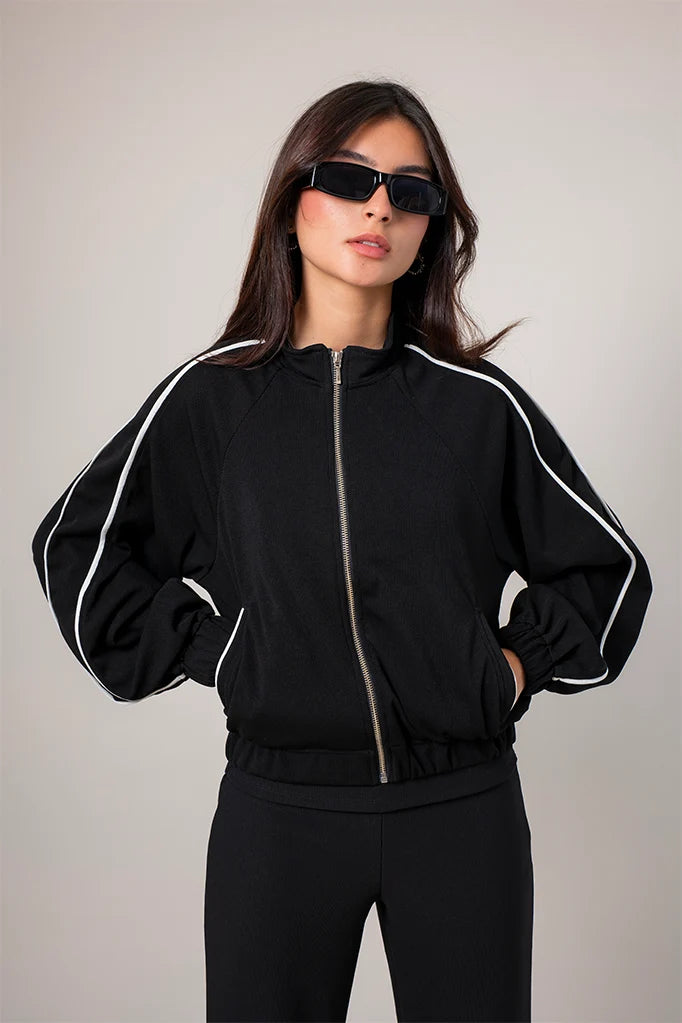 CHAQUETA CUELLO ALTO B-F 8575.