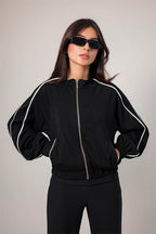 CHAQUETA CUELLO ALTO B-F 8575.
