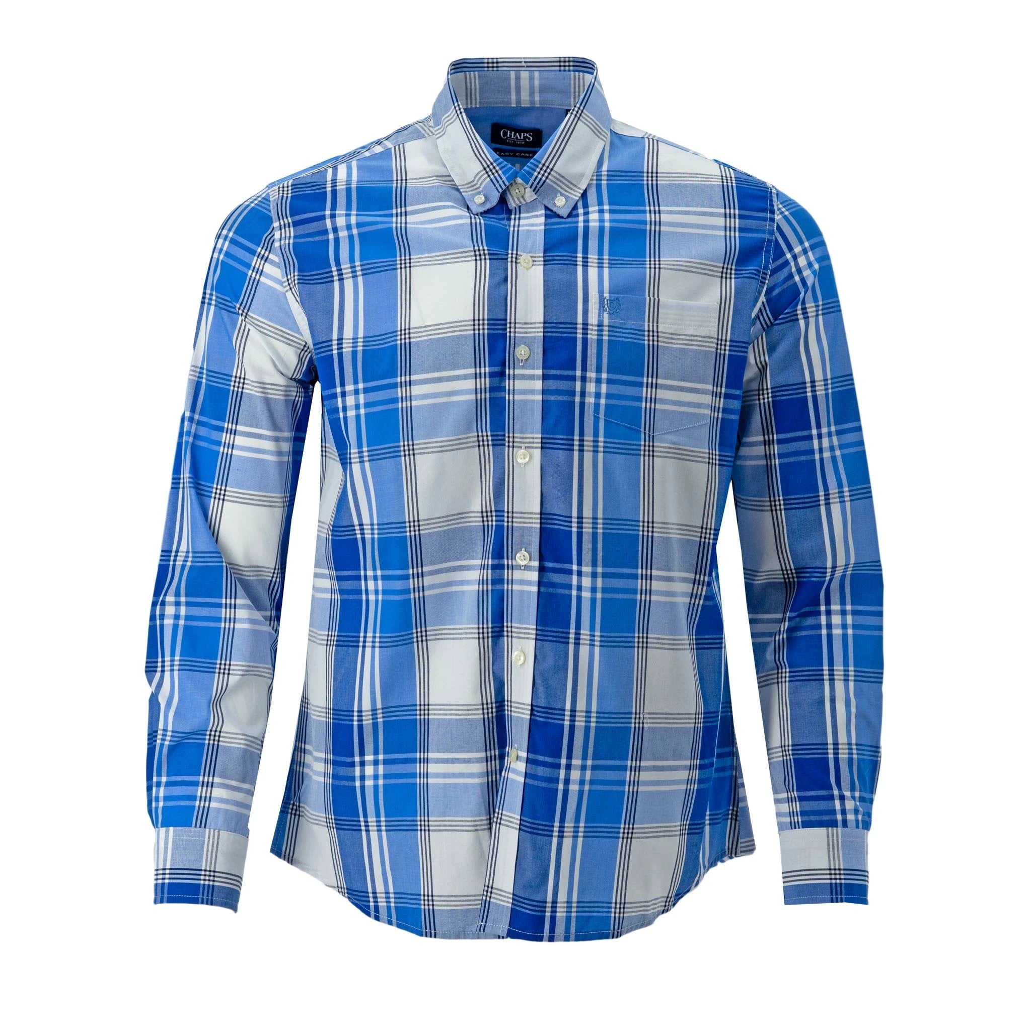 Camisa Chaps Mangas Largas Cuadros Para Caballeros by Chaps