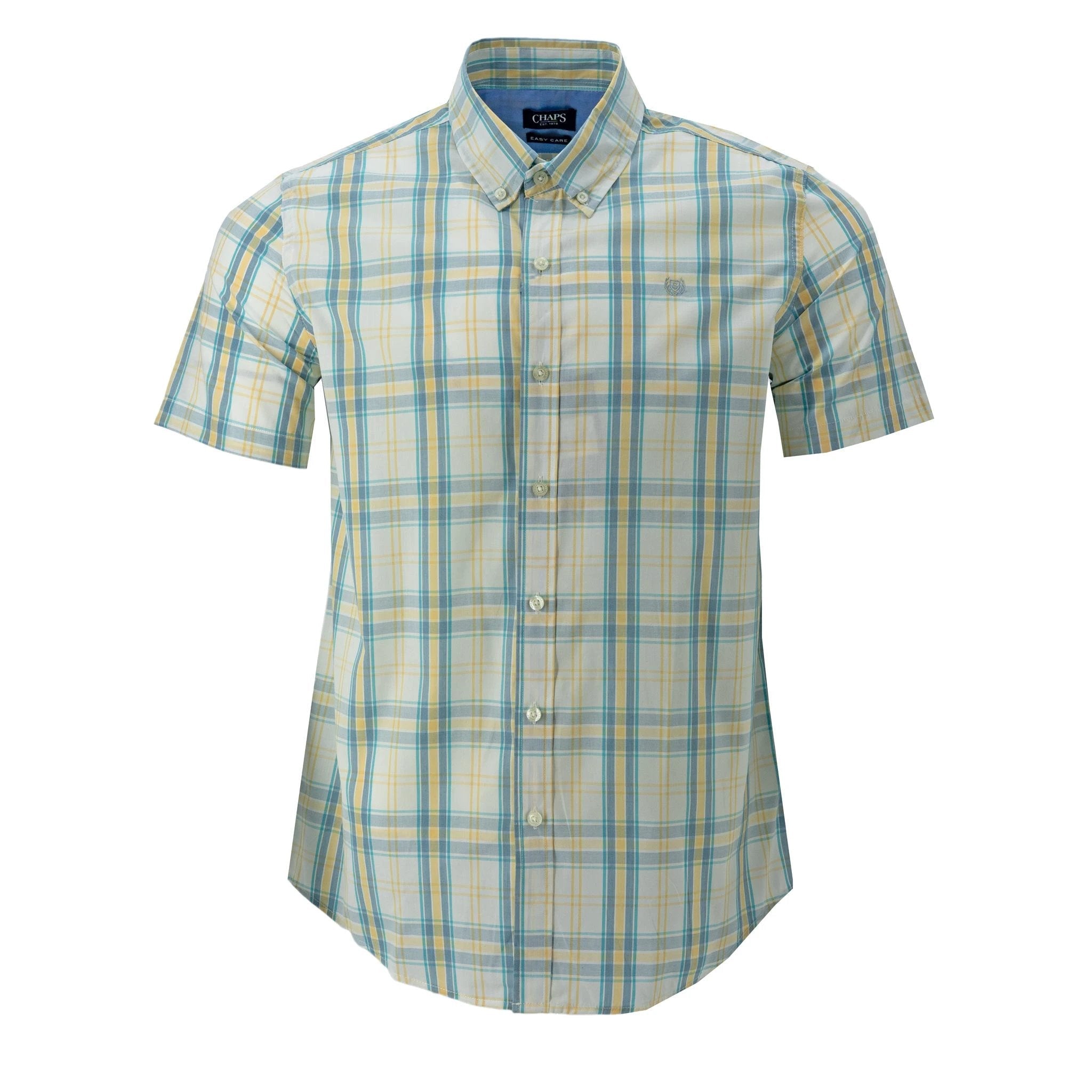Camisa Chaps Mangas Cortas Cuadros Para Caballeros by Chaps
