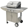 BARBACOA GAS 3 QUEMADORES 33,000 BTU ACERO INOXIDABLE