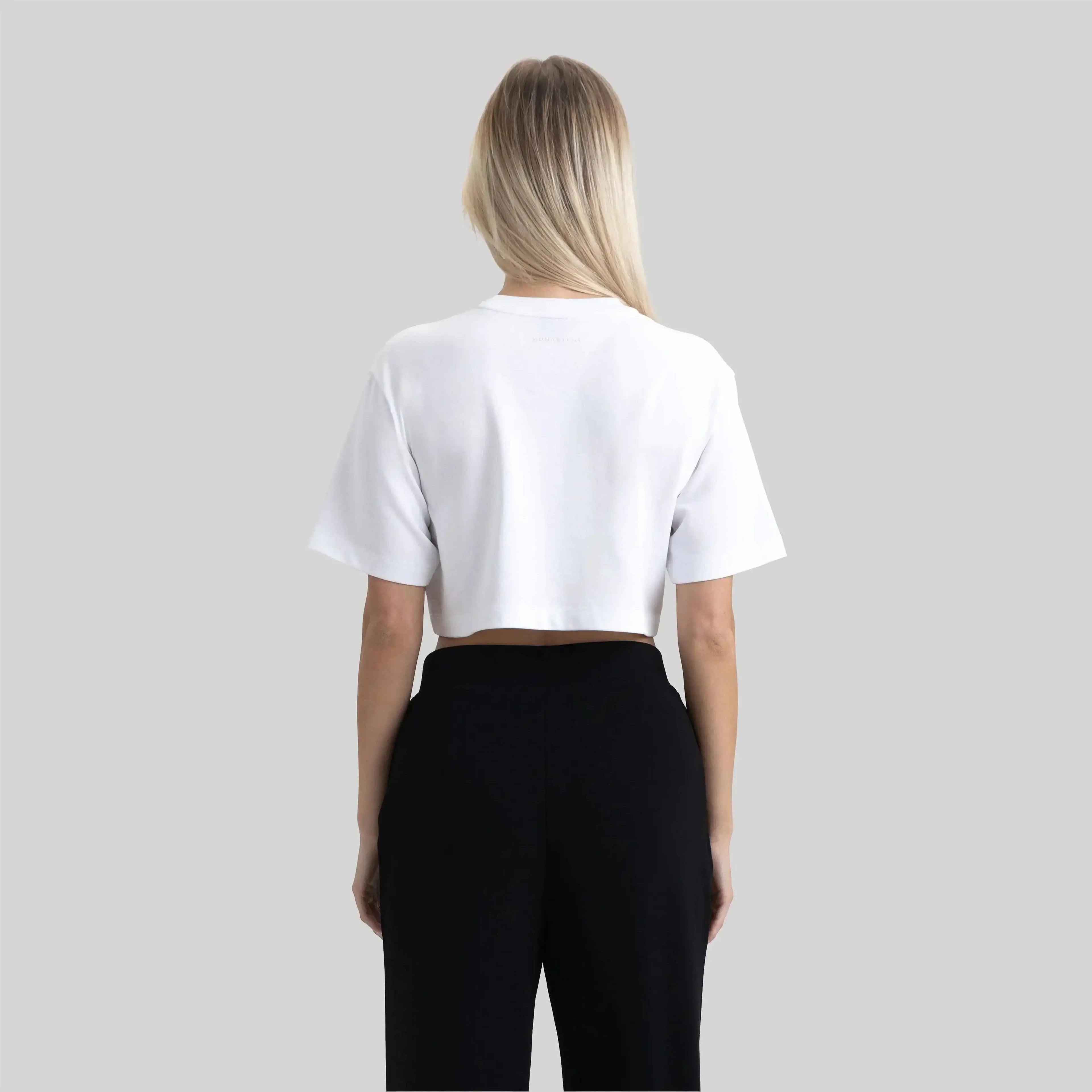 BENZ CROP TOP WHITE - Monastery