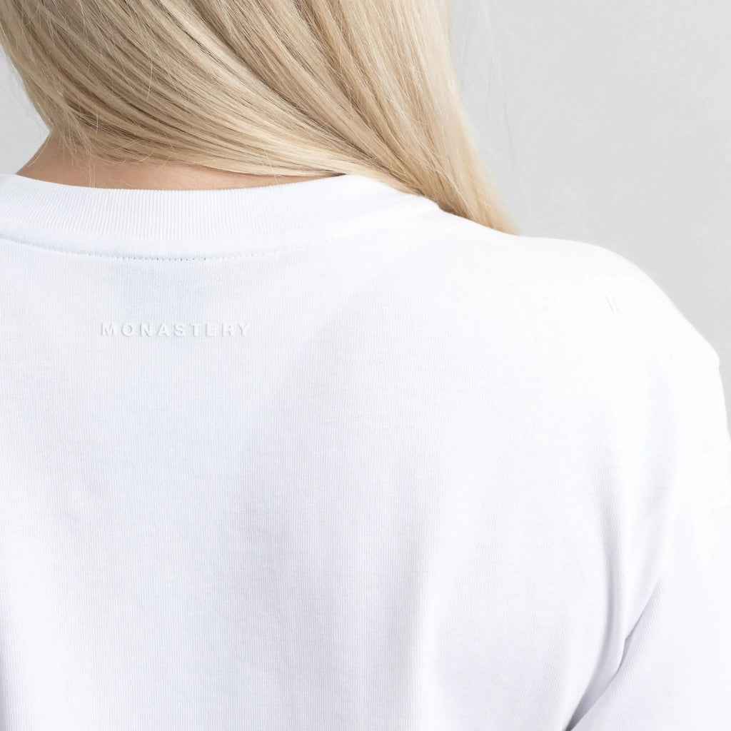 BENZ CROP TOP WHITE - Monastery
