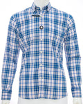 Camisa Carven Mangas Largas Cuadros P/ Caballeros by Carven