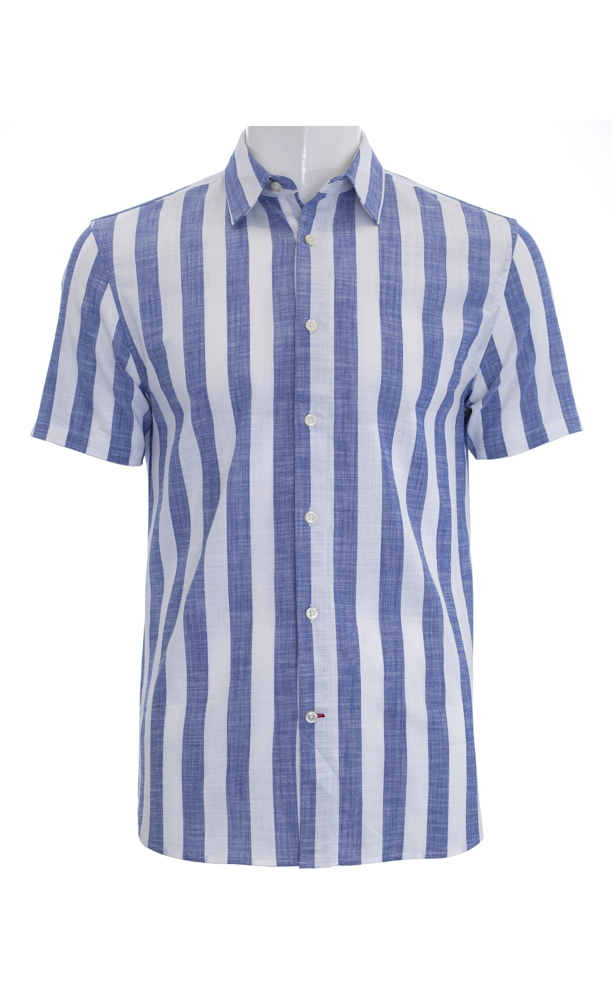 Camisa Carven Mangas Cortas Rayas P/ Caballeros by Carven