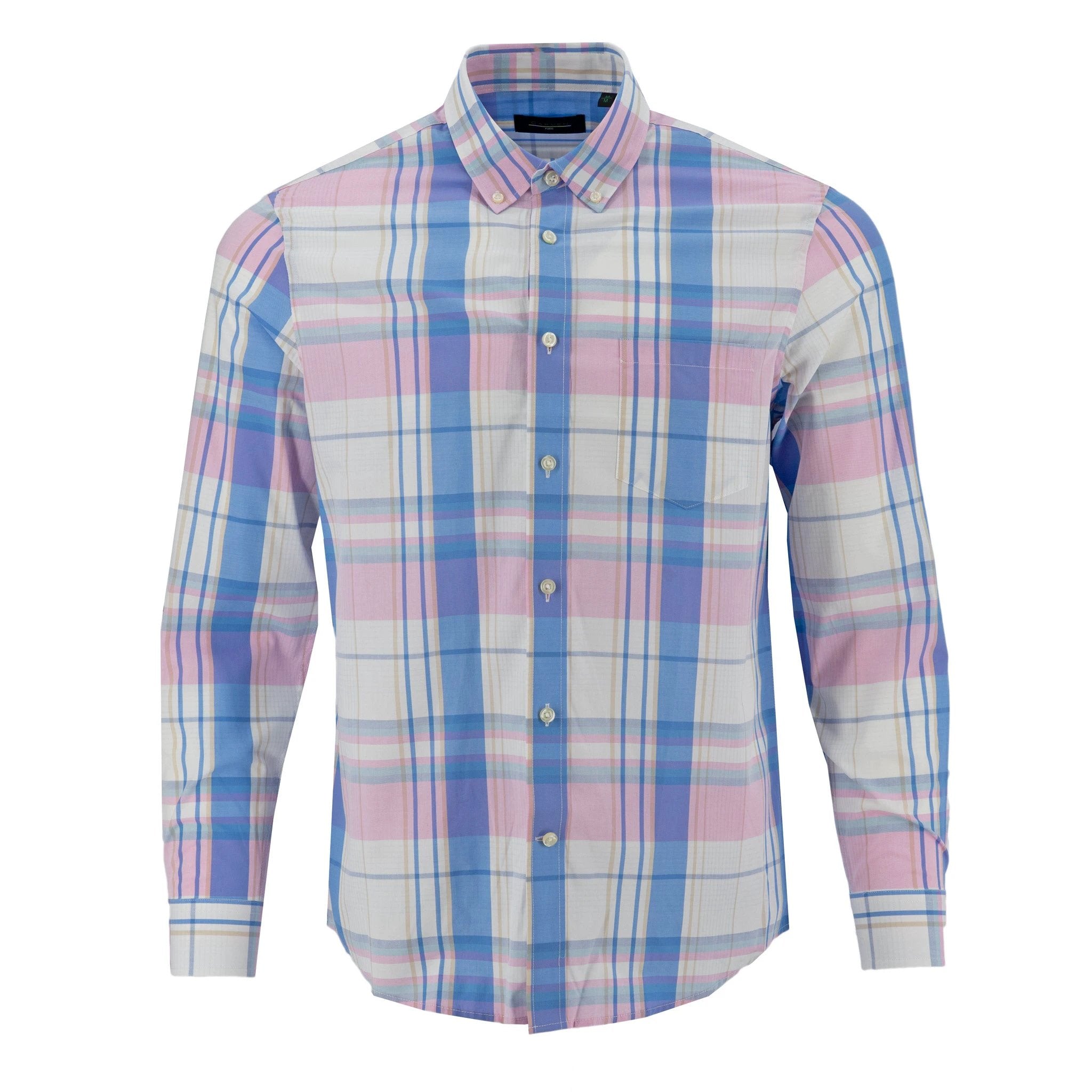 Camisa Carven Mangas Largas Cuadros P/ Caballeros by Carven