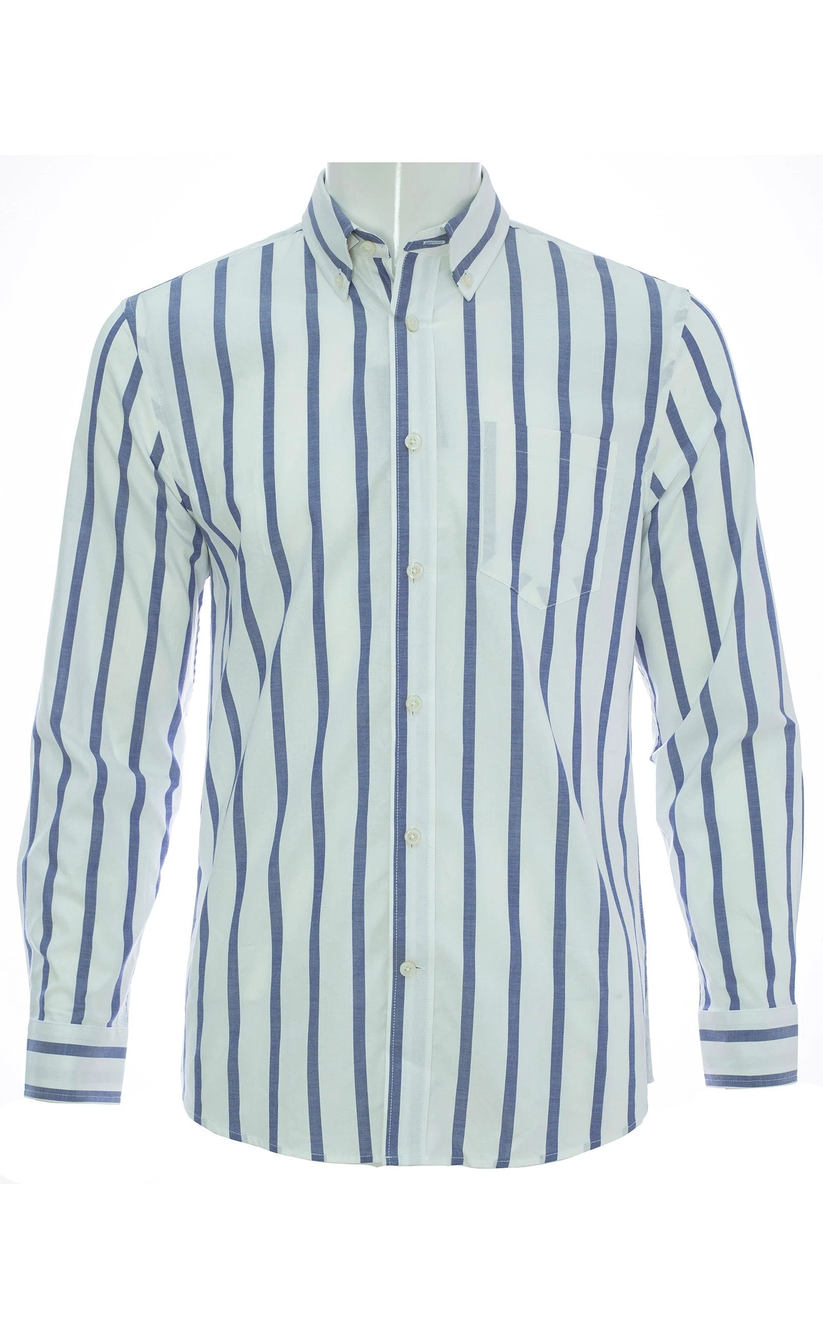 Camisa Carven Mangas Largas Rayas P/ Caballeros by Carven