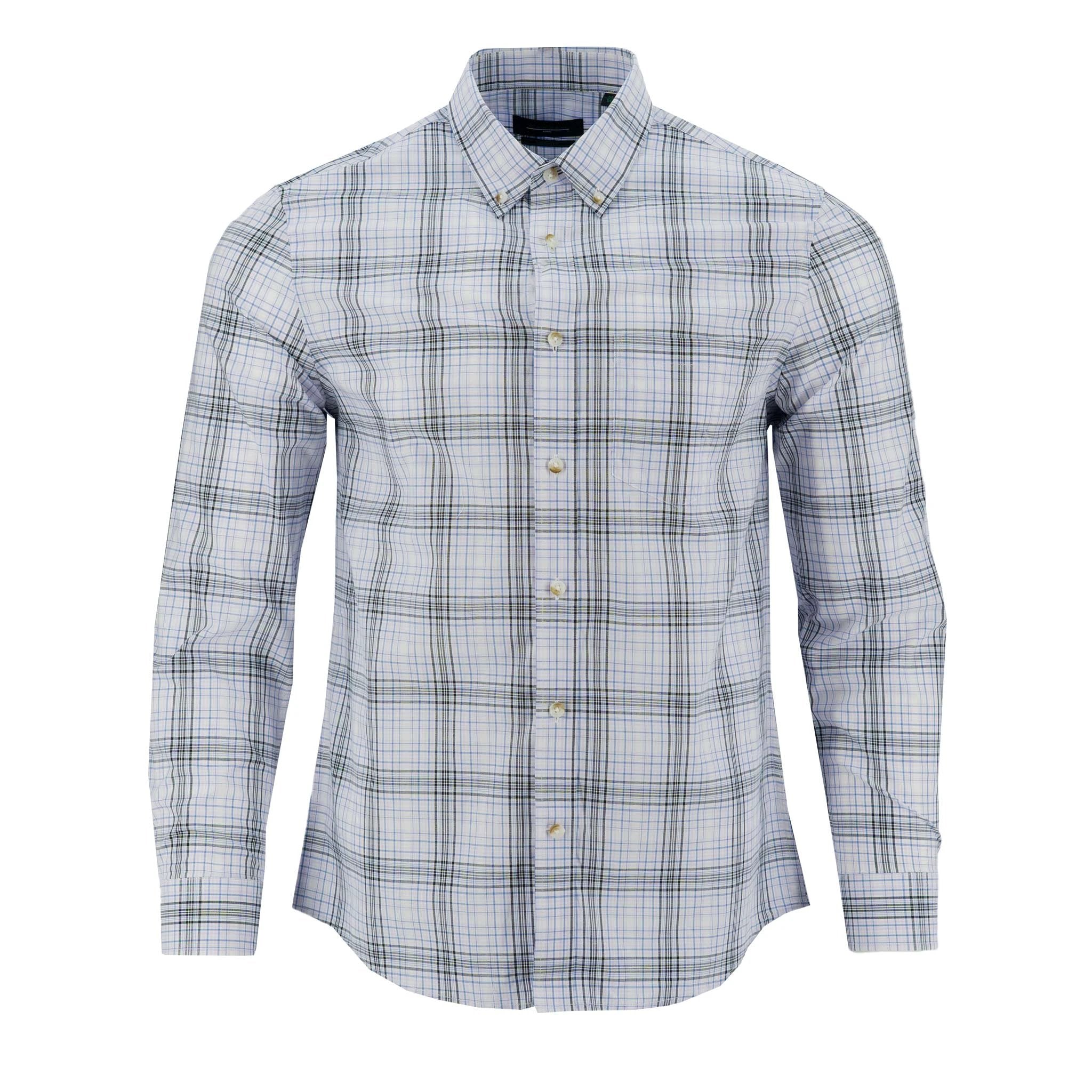 Camisa Carven Mangas Largas Cuadros Para Caballeros by Carven