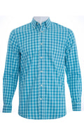 Camisa Carven Mangas Largas Cuadros P/ Caballeros by Carven