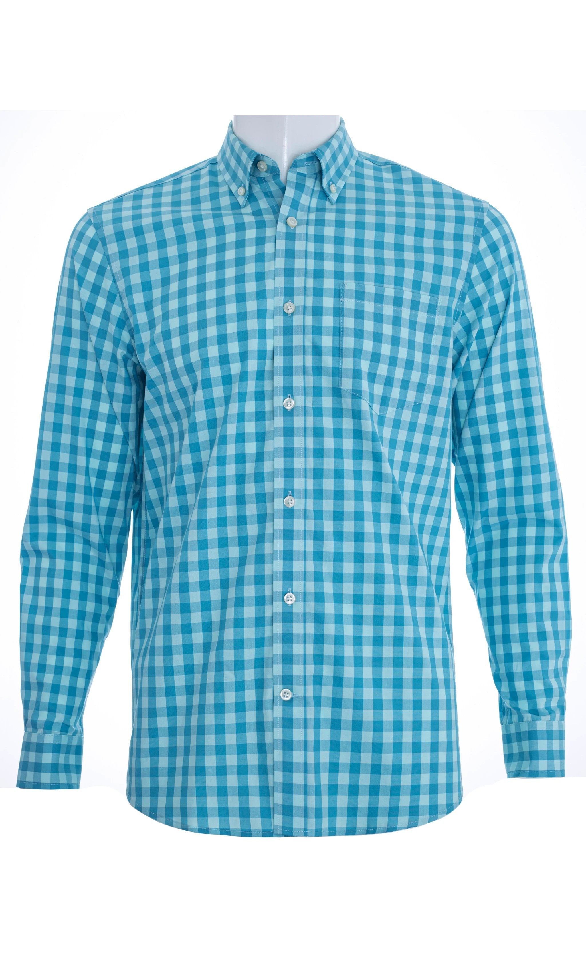 Camisa Carven Mangas Largas Cuadros P/ Caballeros by Carven
