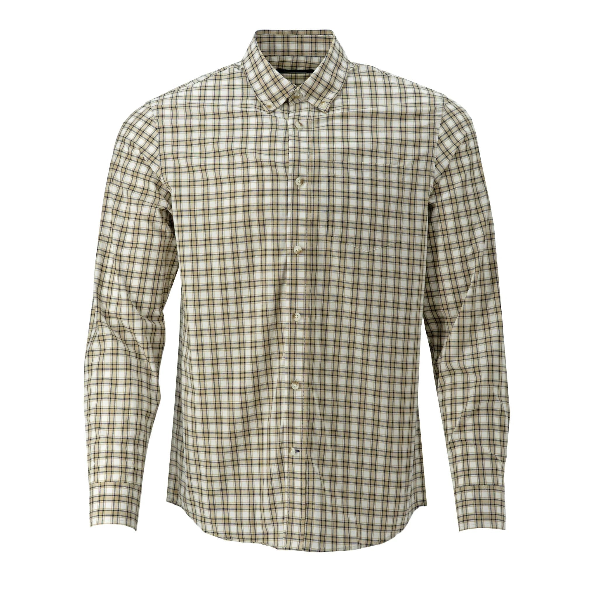 Camisa Carven Mangas Largas Cuadros Para Caballeros by Carven