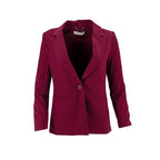 Chaqueta Carven Mangas Largas Liso Bols Tapa para Damas