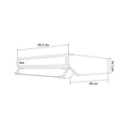 Extractor de Grasa DRIJA LED Acero Inoxidable COMPATTO 60 ACERO