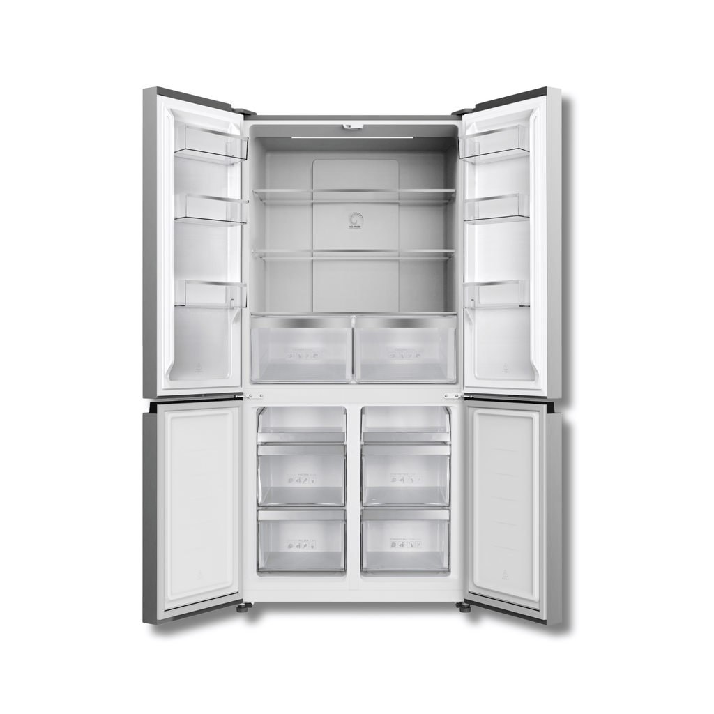 Nevera French Door TCL C600CD 20 Pies Cúbicos Inverter Gris