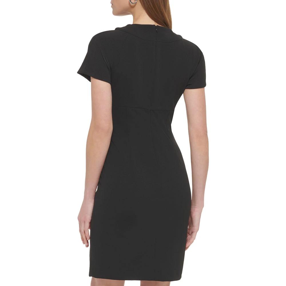 Vestido Donna Karan Mangas Cortas Liso Para Damas by Donna Karan (dkny)