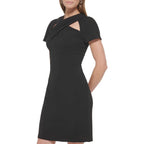 Vestido Donna Karan Mangas Cortas Liso Para Damas by Donna Karan (dkny)