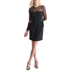 Vestido Donna Karan Mangas Largas Liso Para Damas by Donna Karan (dkny)
