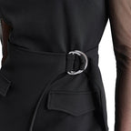Vestido Donna Karan Mangas Largas Liso Para Damas by Donna Karan (dkny)