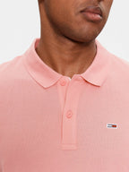 Poloshirt Tommy Jeans Mangas Cortas Liso P/ Caballeros by Tommy Jeans
