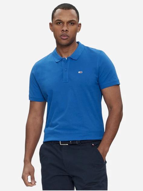 Poloshirt Tommy Jeans Mangas Cortas Liso P/ Caballeros by Tommy Jeans