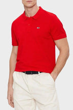 Poloshirt Tommy Jeans Mangas Cortas Liso P/ Caballeros by Tommy Jeans