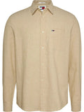 Camisa Tommy Jeans Mangas Largas Lisa P/ Caballeros by Tommy Jeans