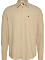 Camisa Tommy Jeans Mangas Largas Lisa P/ Caballeros by Tommy Jeans