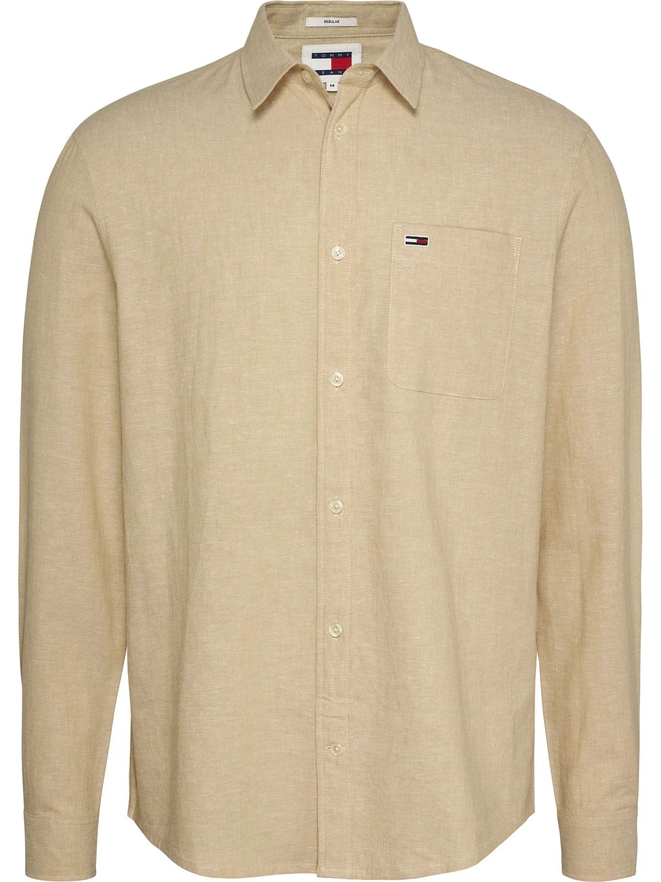 Camisa Tommy Jeans Mangas Largas Lisa P/ Caballeros by Tommy Jeans